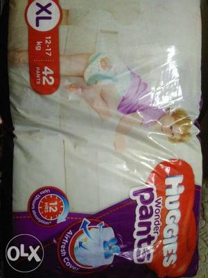 Huggies wonder pants diapers (size XL)