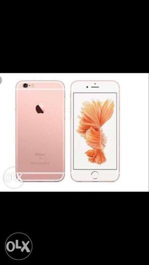 I phone 6s 32gb rose gold 14 month old in