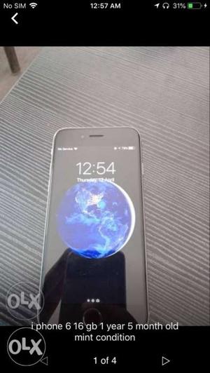 IPhone 6 Space grey 16gb in brilliant condition