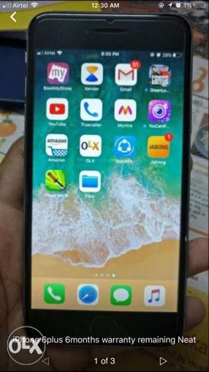 IPhone 6plus 64gb led than 1year old Looks brand