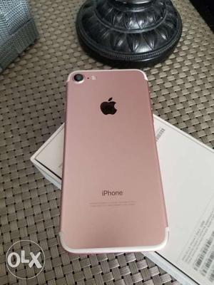 IPhone 7 Rose Gold 32 Gb Mint Condition 4 Months