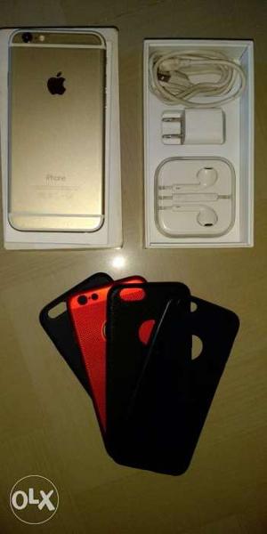 Iphone 6, 16 gb, gold, top condition, full kit
