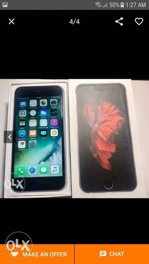 Iphone 6s 64 gb Full box Neat use No scraches 96O