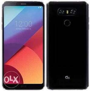 LG G6 Black. Excellent condition as like Brand