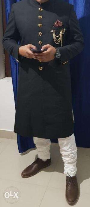 Mens Royal Complete Sherwani size 44 For Rent Or Sell in