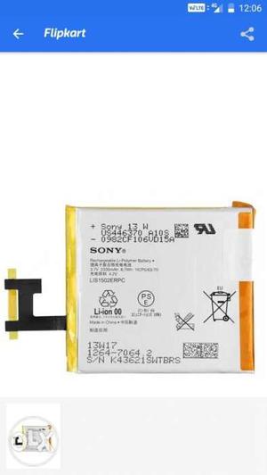 New battery for xperia z