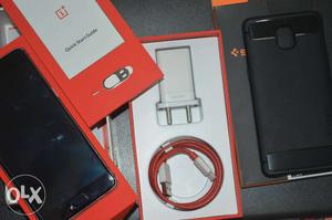 OnePlus 3 (Fixed Price) with BOX & Accessories. Spigen cover