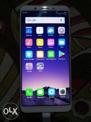 Oppo A83 gold, 3gb and 32gb. 1 months old phone.