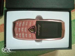 Original used lamborghini rose gold phone all the