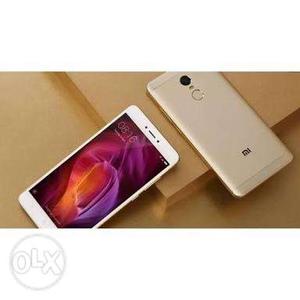 Redmi Note 4 64 gb GOLD new condition with Box charger Bill