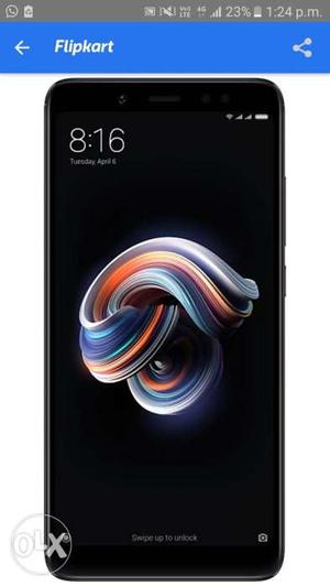 Redmi Note 5 Pro Black In Color 4gb Ram & 64gb Rom