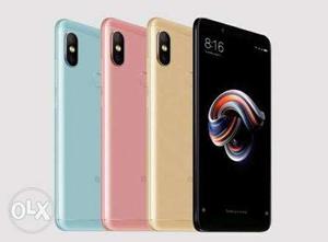 Redmi note 5 pro new  interested parson can