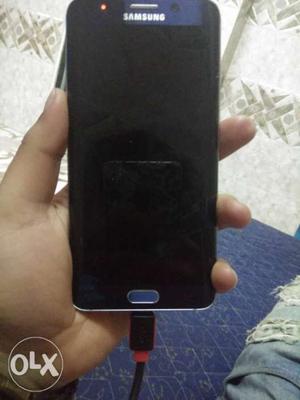 Samsung s6 edge plus blue colour only phone