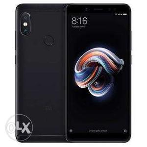 Sealed packed REDMI Note 5 pro black color with