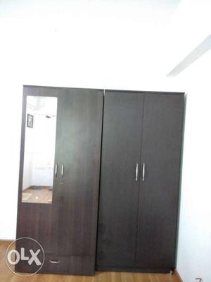 2 wardrobes for sale in good condition. Price for