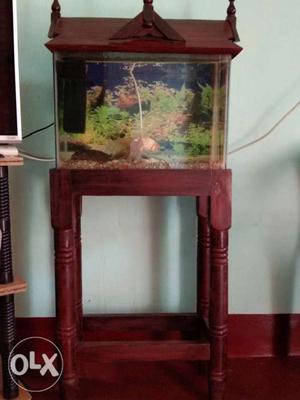 Aqurium / wooden stand fishs filters