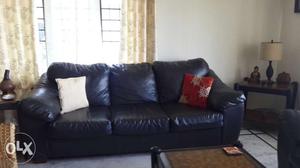 Black colour Sofa set
