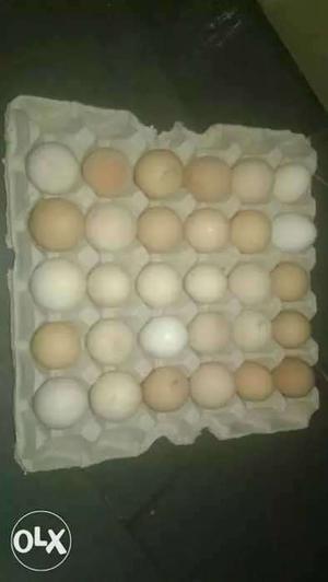 Desi Chicken Eggs 30 Eggs Tray for Rs.300