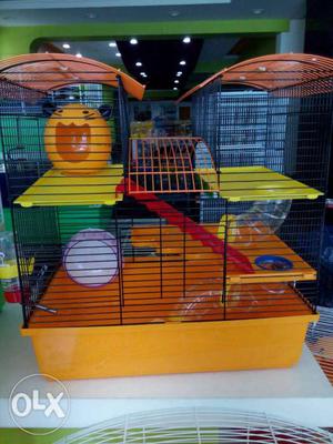 Hamster cage like small animal