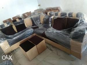 Heavy corner sofa set for sale wholesale price