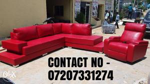 L SHAPED Sofas Wid 5 Yrs Warranty L Sofas and recliners