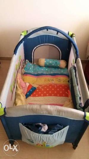 Mee n mee collapsible baby playpen bed for sale