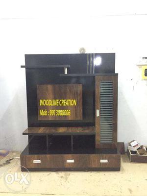 New TV Unit with fancy design tv sokesh from Woodline