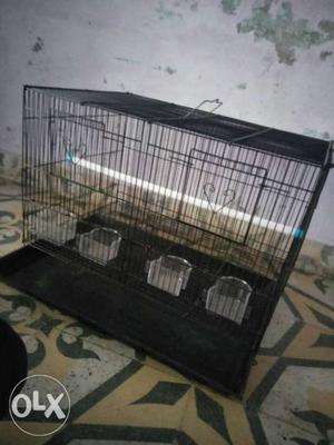 New metal cage Size Length. 2.foot. wirth