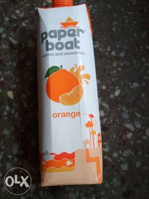 Paperboat 1l orange juice
