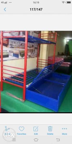Red And Blue Metal Bunk Bed Screenshot