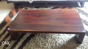 Sheesham wood low height coffee table