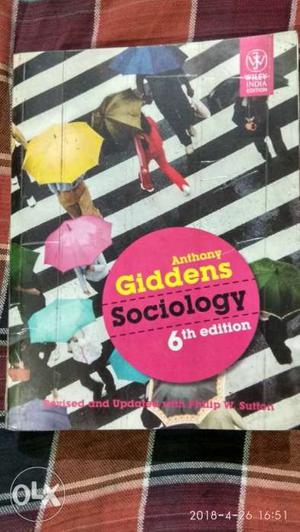 Sociology by Giddens. Brand new book, MRP is 995.