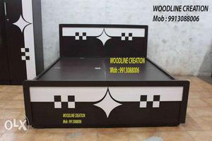 Wooden 6 x 5 feet Storage Box Bed
