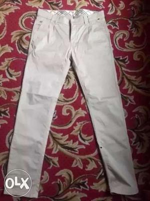 2 pants new one time wear unwashed camel colour