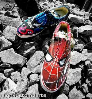Airbrush vans shoes any design u can customise