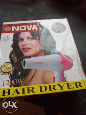 All new Nova hair dryer with dual function only 1