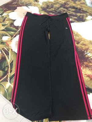 Black Adidas track pants for women XL size