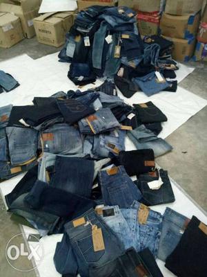 Black And Blue Jeans Lot