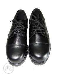 Black DMS shoes for Ncc.
