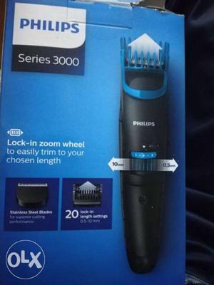 Black Philips Electric Shaver