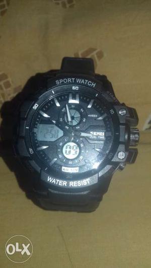 Black colour watch
