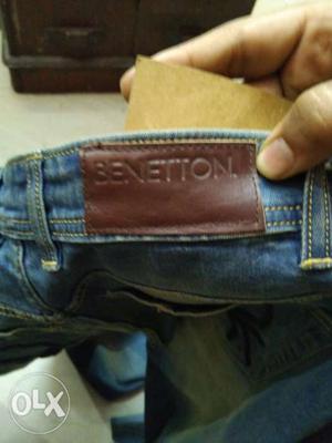 Brand new men's denim United colour of Benetton