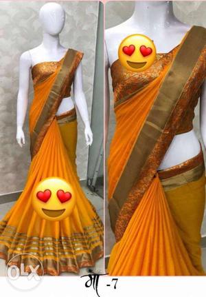 Chiffon collections Chiffon fabric with Banarasi
