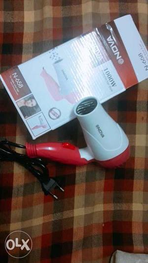 Imported foldable hair dryer new