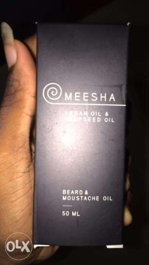 Meesha beard oil. Price is negotiable