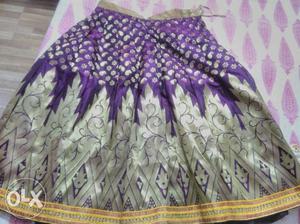 New Designer Traditional Skirt (flexible size) with choli