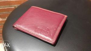 PUMA maroon wallet