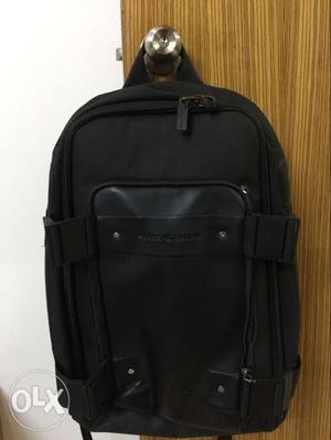 Porshe design back pack with 3 comaprtments