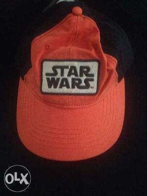 Red And Black Star Wars Cap