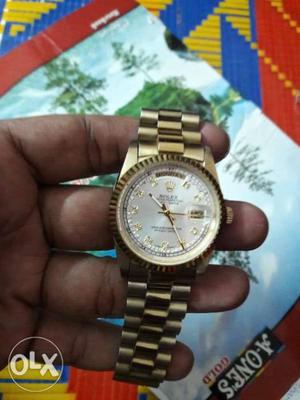 Rolex 4 years old,Exachange availble with end